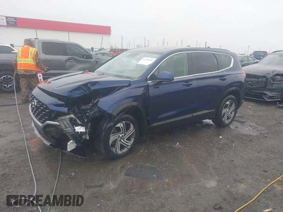 2022 Hyundai Santa Fe SE z VIN 5NMS14AJ8NH406846, wystawiony jako IAAI lot #41588202 z przebiegiem 34 006 mil mil oraz . Historia ofert i sprzedaży dostępna na DreamBid. Obrazek 20.