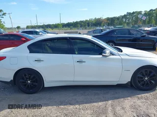 2014 Infiniti Q50 Hybrid Premium with VIN JN1AV7AP2EM690136, listed as a IAAI auction lot 42481510 with 203,832 mi miles and . Bid and sale history available at DreamBid. Image 13.