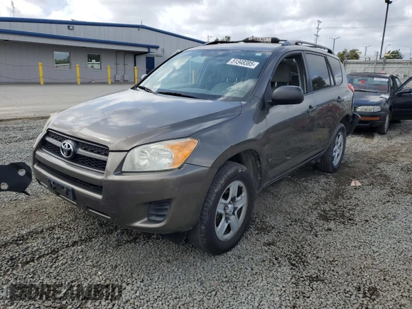 2011 Toyota RAV4 with VIN 2T3ZF4DV7BW081869, listed as a Copart auction lot 51348385 with 131,250 mi miles and Salvage Title. Bid and sale history available at DreamBid. Image 1.