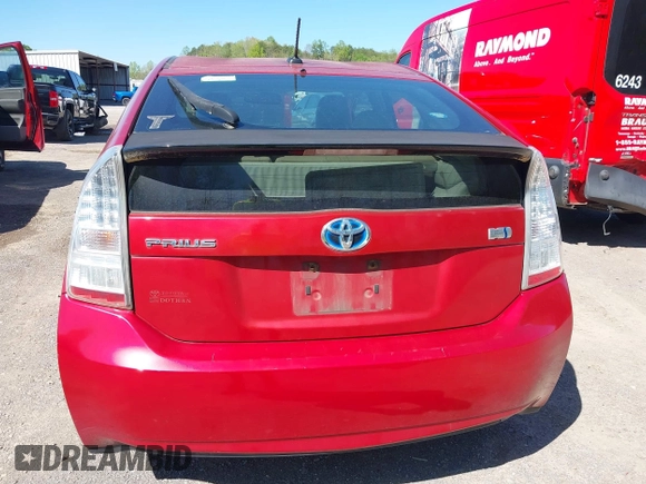 2011 Toyota Prius I with VIN JTDKN3DU3B1401810, listed as a IAAI auction lot 42041872 with 185,382 mi miles. Bid and sale history available at carsss.com. Image 16.