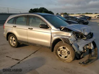 2008 Honda CR-V LX with VIN JHLRE383X8C001579, listed as a Copart auction lot 52487135 with 358,123 mi miles and Salvage Title. Bid and sale history available at carsss.com. Image 4.