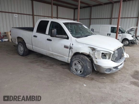 2007 Dodge 2500 SLT with VIN 3D7KR28A97G815123, listed as a IAAI auction lot 41622732 with 247,205 mi miles and . Bid and sale history available at carsss.com. Image 1.