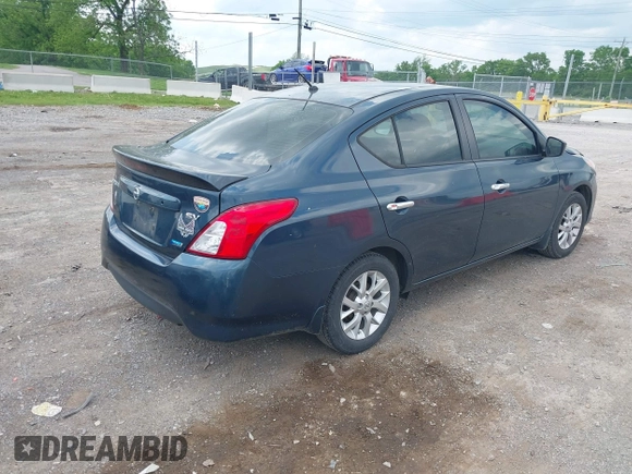 2016 Nissan Versa S Plus with VIN 3N1CN7AP3GL824240, listed as a IAAI auction lot 42160026 with 169,470 mi miles. Bid and sale history available at carsss.com. Image 4.