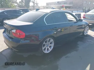 2007 BMW 3 Series 335i with VIN WBAVB73597KY60121, listed as a IAAI auction lot 42283030 with 143,631 mi miles and . Bid and sale history available at DreamBid. Image 4.