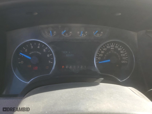 2013 Ford F-150 XL with VIN 1FTFW1EF2DKF81216, listed as a Copart auction lot 43601645 with 220,859 mi miles and Salvage Title. Bid and sale history available at carsss.com. Image 9.