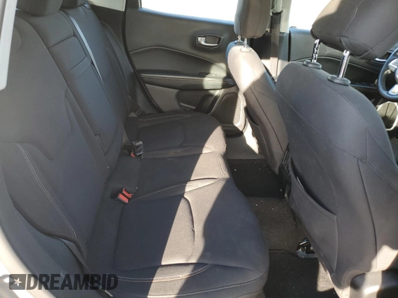 2017 Jeep Compass Sport with VIN 3C4NJCAB6HT647621, listed as a Copart auction lot 80497284 with 96,086 mi miles and Salvage Title. Bid and sale history available at carsss.com. Image 10.