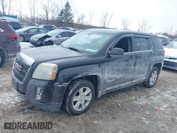2010 GMC Terrain SLE-1 with VIN 2CTFLCEW0A6333764, listed as a IAAI auction lot 41410557 with 136,633 mi miles. Bid and sale history available at carsss.com. Image 2.