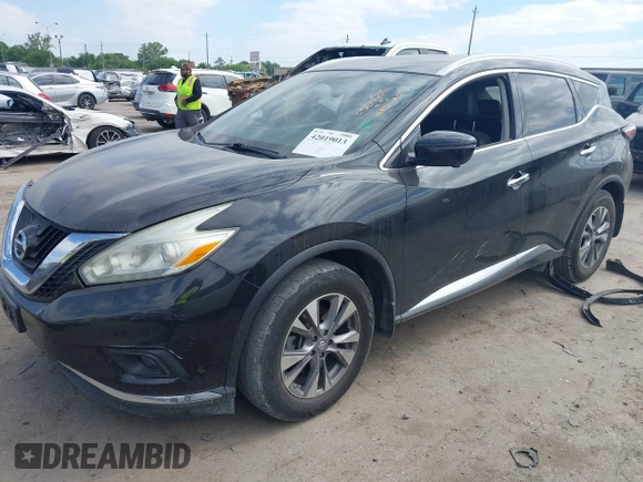 2017 Nissan Murano S z VIN 5N1AZ2MG8HN144578, wystawiony jako IAAI lot #42019013 z przebiegiem 138 120 mil mil oraz . Historia ofert i sprzedaży dostępna na DreamBid. Obrazek 17.