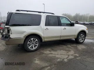 2010 Ford Expedition Max Eddie Bauer with VIN 1FMJK1J57AEB67972, listed as a Copart auction lot 55554225 with 227,518 mi miles and Salvage Title. Bid and sale history available at DreamBid. Image 3.