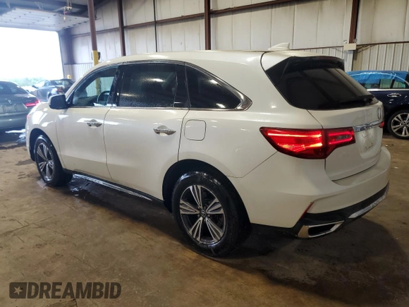 2017 Acura MDX z VIN 5FRYD4H35HB001119, wystawiony jako Copart lot #58194595 z przebiegiem 83 172 mil mil oraz Szkoda całkowita • Salvage title. Historia ofert i sprzedaży dostępna na DreamBid. Obrazek 2.
