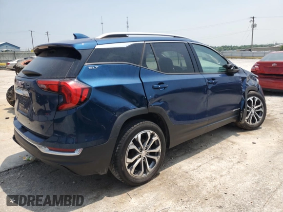 2021 GMC Terrain SLT z VIN 3GKALPEV4ML312358, wystawiony jako Copart lot #60108355 z przebiegiem 104 044 mil mil oraz Nie do naprawy • Non repairable. Historia ofert i sprzedaży dostępna na DreamBid. Obrazek 3.