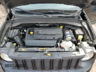 2018 Jeep Renegade Altitude with VIN ZACCJBBH4JPH29641, listed as a Copart auction lot 60641395 with 57,104 mi miles and Salvage title. Bid and sale history available at DreamBid. Image 12.