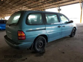 1998 Ford Windstar GL with VIN 2FMZA51U5WBC57452, listed as a Copart auction lot 86218814 with 128,014 mi miles and Salvage Title. Bid and sale history available at carsss.com. Image 3.