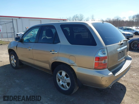 2005 Acura MDX with VIN 2HNYD182X5H507522, listed as a IAAI auction lot 41822441 with 251,716 mi miles. Bid and sale history available at carsss.com. Image 3.