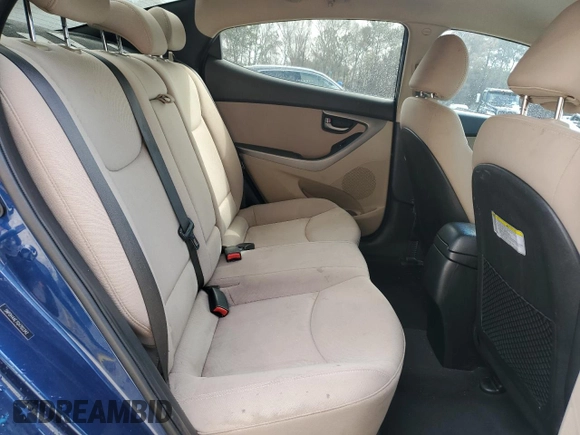 2016 Hyundai Elantra SE with VIN 5NPDH4AE7GH702342, listed as a Copart auction lot 48133575 with 129,978 mi miles and Salvage Title. Bid and sale history available at DreamBid. Image 10.