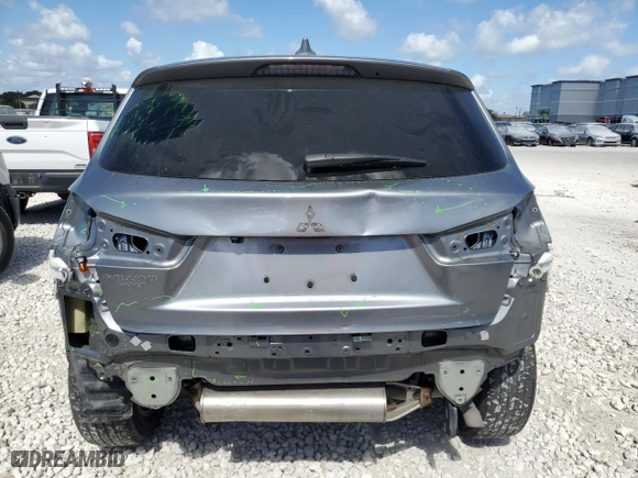 2022 Mitsubishi Outlander Sport ES with VIN JA4APUAU5NU012695, listed as a Copart auction lot 44687925 with 89,624 mi miles and Salvage Title. Bid and sale history available at carsss.com. Image 6.