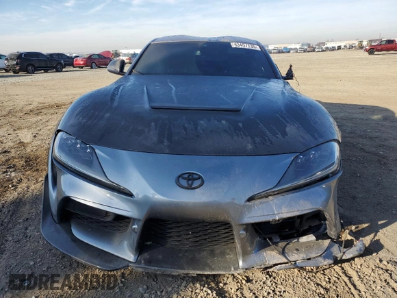 2022 Toyota Supra 3.0 with VIN WZ1DB0C0XNW046741, listed as a Copart auction lot 43457735 with 60,705 mi miles and Salvage title. Bid and sale history available at DreamBid. Image 5.