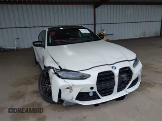 2024 BMW M4 Competition xDrive with VIN WBS43AZ0XRCS01913, listed as a IAAI auction lot 41905104 with 20,912 mi miles and . Bid and sale history available at DreamBid. Image 6.