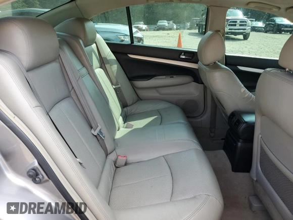 2007 Infiniti G35 Journey with VIN JNKBV61E47M729319, listed as a Copart auction lot 70563834 with 250,759 mi miles and Salvage Title. Bid and sale history available at DreamBid. Image 10.