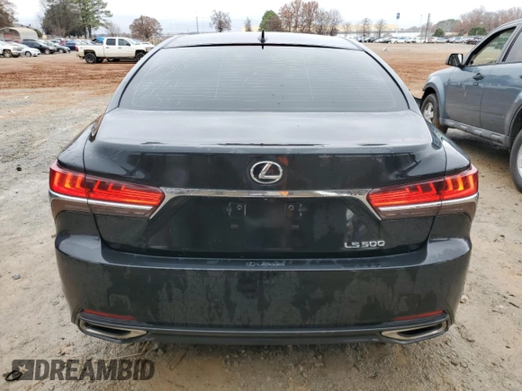 2020 Lexus LS with VIN JTHD51FF3L5012086, listed as a Copart auction lot 85118074 with 56,214 mi miles and Salvage Title. Bid and sale history available at carsss.com. Image 6.