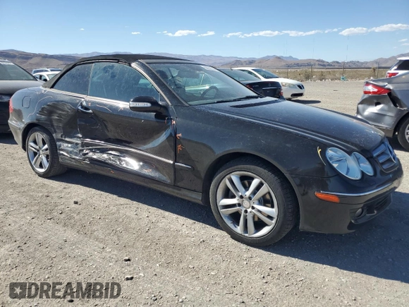 2008 Mercedes-Benz CLK 350 with VIN WDBTK56F78F251699, listed as a Copart auction lot 66956204 with 170,041 mi miles and Salvage Title. Bid and sale history available at DreamBid. Image 4.