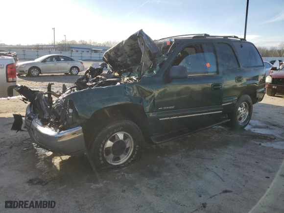 2001 Chevrolet Tahoe LT with VIN 1GNEK13T41J219414, listed as a Copart auction lot 44401445 with 0 mi miles and Non Repairable. Bid and sale history available at carsss.com. Image 1.