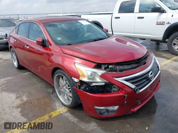 2015 Nissan Altima SL with VIN 1N4BL3AP1FC466014, listed as a IAAI auction lot 41715918 with 126,674 mi miles and . Bid and sale history available at carsss.com. Image 1.