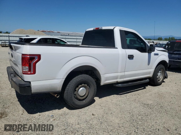 2016 Ford F-150 XL with VIN 1FTMF1C87GKE17279, listed as a Copart auction lot 56022125 with 144,209 mi miles and Salvage title. Bid and sale history available at DreamBid. Image 3.