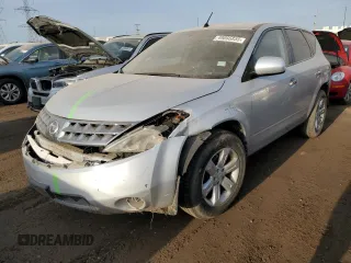 2007 Nissan Murano S with VIN JN8AZ08T67W521213, listed as a Copart auction lot 49066855 with 168,745 mi miles and Salvage Title. Bid and sale history available at carsss.com. Image 1.