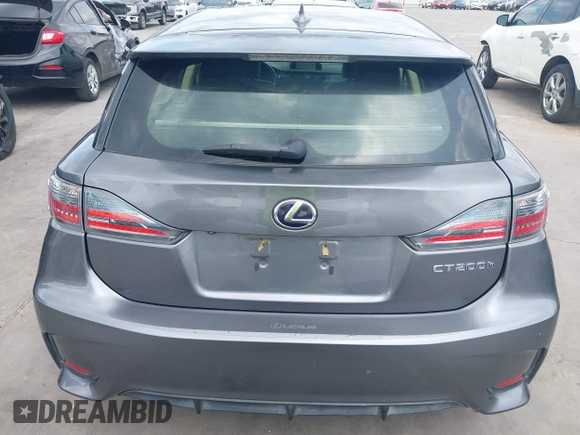 2014 Lexus CT 200h with VIN JTHKD5BH0E2182533, listed as a IAAI auction lot 42103643 with 139,236 mi miles and . Bid and sale history available at DreamBid. Image 17.