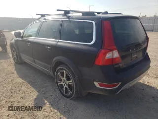 2012 Volvo XC70 T6 with VIN YV4902BZ7C1142890, listed as a Copart auction lot 61232062 with 124,365 mi miles and Salvage Title. Bid and sale history available at DreamBid. Image 3.