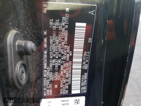 2011 Toyota Sienna with VIN 5TDZK3DC4BS052092, listed as a Copart auction lot 81374114 with 268,590 mi miles and Clean Title. Bid and sale history available at carsss.com. Image 13.