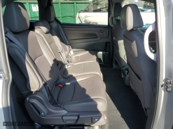 2019 Honda Odyssey EX-L with VIN 5FNRL6H75KB017819, listed as a Copart auction lot 87477044 with 81,061 mi miles and Salvage Title. Bid and sale history available at carsss.com. Image 11.