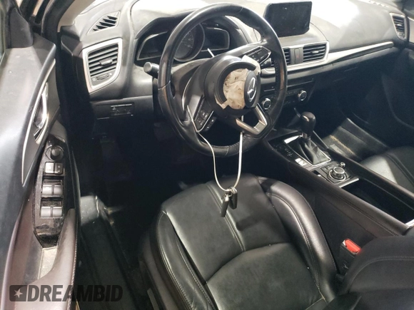 2017 Mazda 3 Touring with VIN 3MZBN1L76HM148152, listed as a Copart auction lot 63765625 with Not provided miles and Salvage title. Bid and sale history available at DreamBid. Image 8.