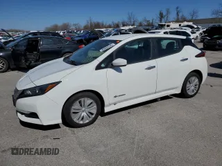 2018 Nissan LEAF S with VIN 1N4AZ1CP7JC302805, listed as a Copart auction lot 49909545 with 68,843 mi miles and Salvage Title. Bid and sale history available at DreamBid. Image 1.