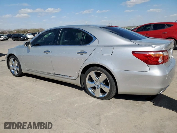2011 Lexus LS 460 z VIN JTHBL5EF2B5102883, wystawiony jako Copart lot #49342705 z przebiegiem 94 082 mil mil oraz Czysty tytuł • Clean title. Historia ofert i sprzedaży dostępna na DreamBid. Obrazek 2.
