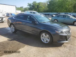 2015 Chevrolet Impala LS with VIN 2G11Z5SL5F9141121, listed as a Copart auction lot 52216495 with 205,317 mi miles and Salvage Title. Bid and sale history available at DreamBid. Image 4.