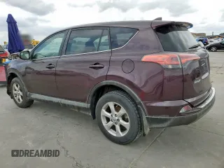2018 Toyota RAV4 LE with VIN 2T3BFREV0JW713641, listed as a Copart auction lot 55113905 with 58,617 mi miles and Salvage Title. Bid and sale history available at carsss.com. Image 2.