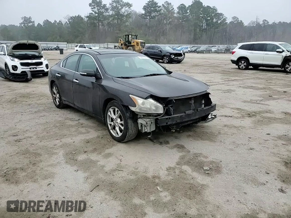2014 Nissan Maxima SV with VIN 1N4AA5AP2EC484906, listed as a Copart auction lot 44439345 with 141,454 mi miles and Salvage Title. Bid and sale history available at DreamBid. Image 10.