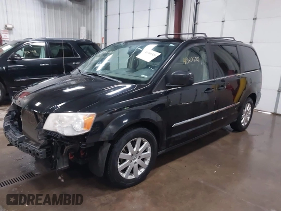 2014 Chrysler Town & Country Touring with VIN 2C4RC1BG9ER436048, listed as a IAAI auction lot 41360528 with 163,040 mi miles. Bid and sale history available at carsss.com. Image 18.