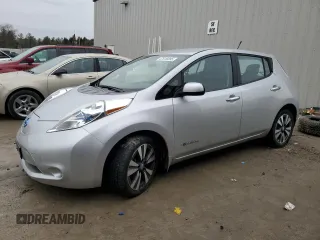 2013 Nissan LEAF S with VIN 1N4AZ0CP4DC402150, listed as a Copart auction lot 47616095 with 97,152 mi miles and Non Repairable. Bid and sale history available at carsss.com. Image 1.