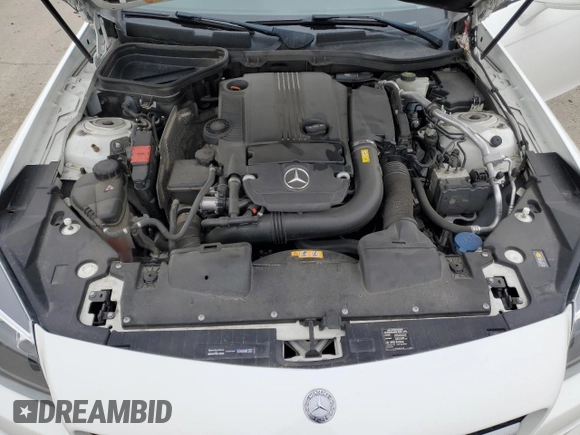 2014 Mercedes-Benz SLK 250 with VIN WDDPK4HA1EF093957, listed as a Copart auction lot 81787234 with 52,850 mi miles and Salvage title. Bid and sale history available at DreamBid. Image 11.
