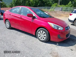 2016 Hyundai Accent SE with VIN KMHCT4AE0GU002531, listed as a IAAI auction lot 42392191 with 150,636 mi miles and . Bid and sale history available at DreamBid. Image 1.
