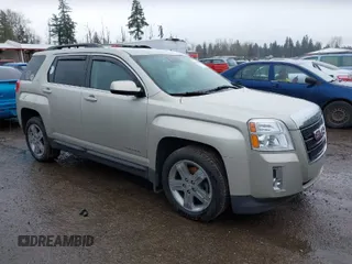 2013 GMC Terrain SLT with VIN 2GKFLVEK9D6276896, listed as a IAAI auction lot 41910187 with 110,975 mi miles. Bid and sale history available at carsss.com. Image 1.