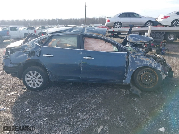 2016 Nissan Sentra SR with VIN 3N1AB7AP5GL639039, listed as a IAAI auction lot 41497826 with 121,558 mi miles. Bid and sale history available at carsss.com. Image 14.