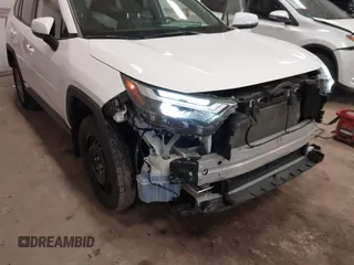 2023 Toyota RAV4 Hybrid XLE with VIN JTMRWRFV1PD180055, listed as a IAAI auction lot 41748593 with 40,487 mi miles. Bid and sale history available at carsss.com. Image 6.