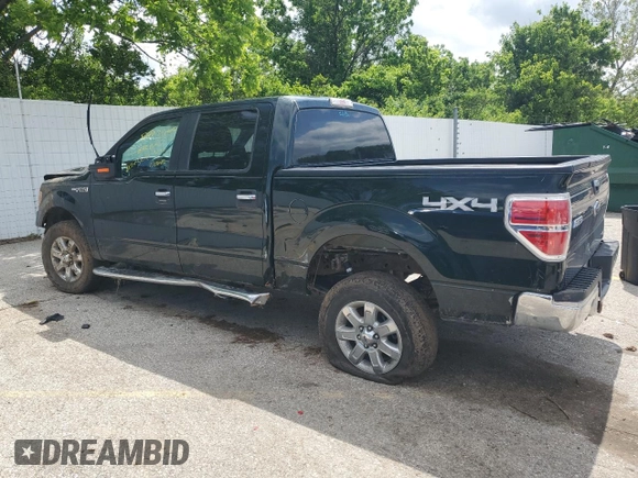 2013 Ford F-150 XL with VIN 1FTFW1EF5DKF14335, listed as a Copart auction lot 57256055 with 71,038 mi miles and Salvage title. Bid and sale history available at DreamBid. Image 2.