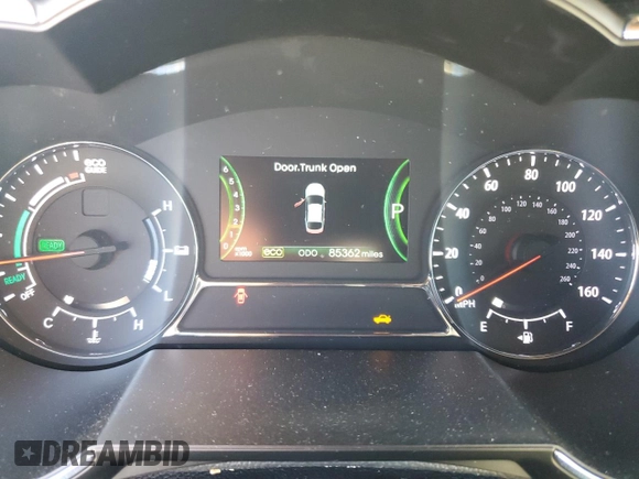 2013 Kia Optima Hybrid LX with VIN KNAGM4AD4D5041927, listed as a Copart auction lot 78914864 with 85,362 mi miles and Salvage Title. Bid and sale history available at carsss.com. Image 9.