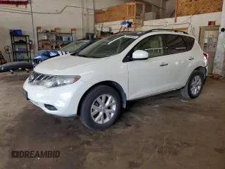 2013 Nissan Murano S z VIN JN8AZ1MW6DW313561, wystawiony jako Copart lot #57296985 z przebiegiem 80 875 mil mil oraz Szkoda całkowita • Salvage title. Historia ofert i sprzedaży dostępna na DreamBid. Obrazek 1.