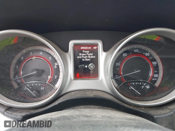 2014 Dodge Journey American Value Pkg with VIN 3C4PDCAB7ET247286, listed as a IAAI auction lot 41214056 with 205,222 mi miles. Bid and sale history available at carsss.com. Image 7.